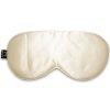 Masha dark in here saténová béžová maska na oči na spaní