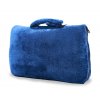 Cabeau Fold'n Go Mikrofaser-Reisedecke Blau im Etui