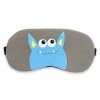 Monster blaue Schlafaugenmaske