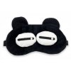 Augenmaske für schlafende große weiße Augen