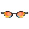 Schwimmbrille Arena Cobra Ultra Swipe Mirror orange, schwarze Front