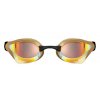 Arena schwimmbrille cobra core swipe mirror gelb kupfer gold