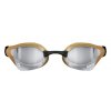 Arena schwimmbrille Cobra Core Swipe Spiegel Silber Gold 2