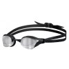 Arena schwimmbrille cobra core swipe mirror silber schwarz