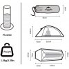 Naturehike ultraleichtes zelt cloud up1 abmessungen