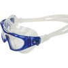 Vista Pro klar Schwimmbrille transparent blau weiß Seite