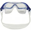 Vista Pro clear Schwimmbrille transparent blau weißer Rücken