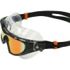 Vista Pro clear Schwimmbrille orange schwarz von der Seite