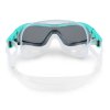 Vista Pro clear Schwimmbrille grau türkis schwarzer Rücken