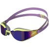 Speedo Fastskin Schwimmbrille gespiegelt lila, gelb, lila