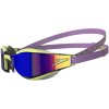 Speedo Fastskin Schwimmbrille gespiegelt lila, gelb, lila Winkel