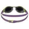 Speedo Fastskin Schwimmbrille gespiegelt lila, gelb, lila zurück