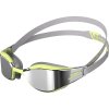 Speedo Fastskin Schwimmbrille grau verspiegelt, gelb, grau