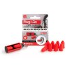 Alpine Plug and Go Schaumstoff-Ohrstöpsel Farbe Rot Inhalt