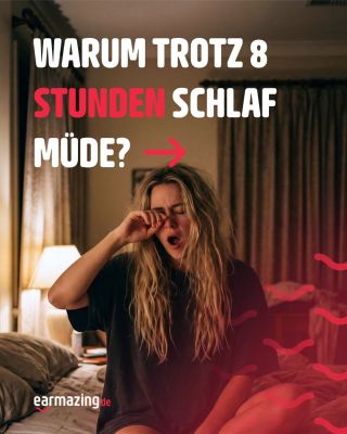 Du stehst morgens auf und fühlst dich trotzdem müde? 😴 Vielleicht schläfst du nicht zu kurz, sondern nicht erholsam....