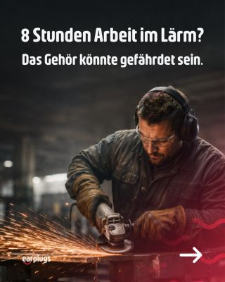 Lärm muss nicht wehtun, um zu schaden. 👂 Seine Wirkung summiert sich im Laufe der Arbeitsschichten und Hörschäden können...