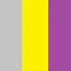 Transparent / Gelb / Lila