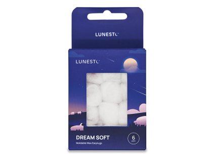 Lunesto Dream Soft Wachs Ohrstöpsel 6 Paar