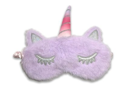 Schlafende Augenmaske Unicorn Pink