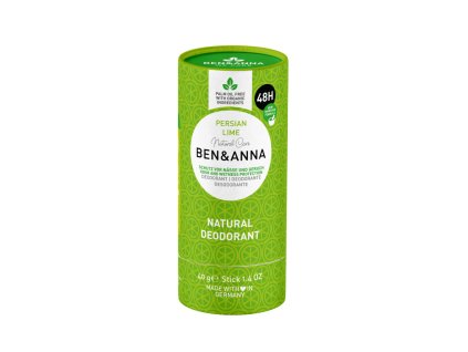 Ben & Anna Festes Deodorant - Persische Limette 40 g