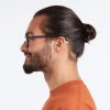 Barner Chamberi Schwarze Anti-Blaulicht-Brille Manbun