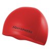 Aqua Sphere Badekappe einfarbig Silikonkappe rot