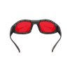 11960 2 rote anti blaulicht brille cyclope