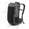 Naturehike 60 + 5L Trekkingrucksack Schwarz 1160g