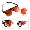 8841 5 orange anti blaulicht brillenclips