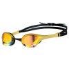 Arena Cobra Ultra Mirror Swipe INDOOR - Taucherbrille (Farbe Gelb/Schwarz/Schwarz)