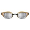 Arena schwimmbrille Cobra Core Swipe Spiegel Silber Gold 2
