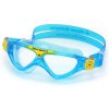 Schwimmbrille für Kinder Vista Junior klar, aqua, gelb