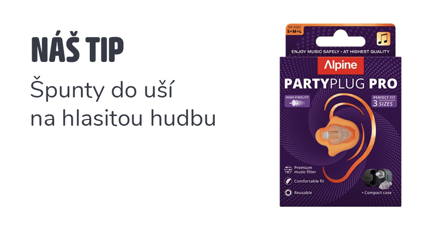 NÁŠ TIP Alpine Partyplug Pro