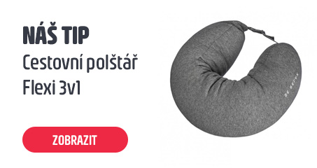 Náš tip - Cestovní polštář 3v1 Flexi