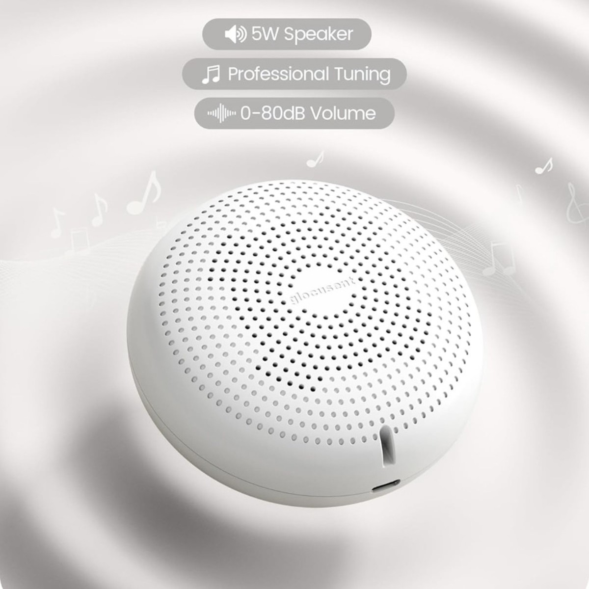 Vynikající zvuková kvalita Glocusent