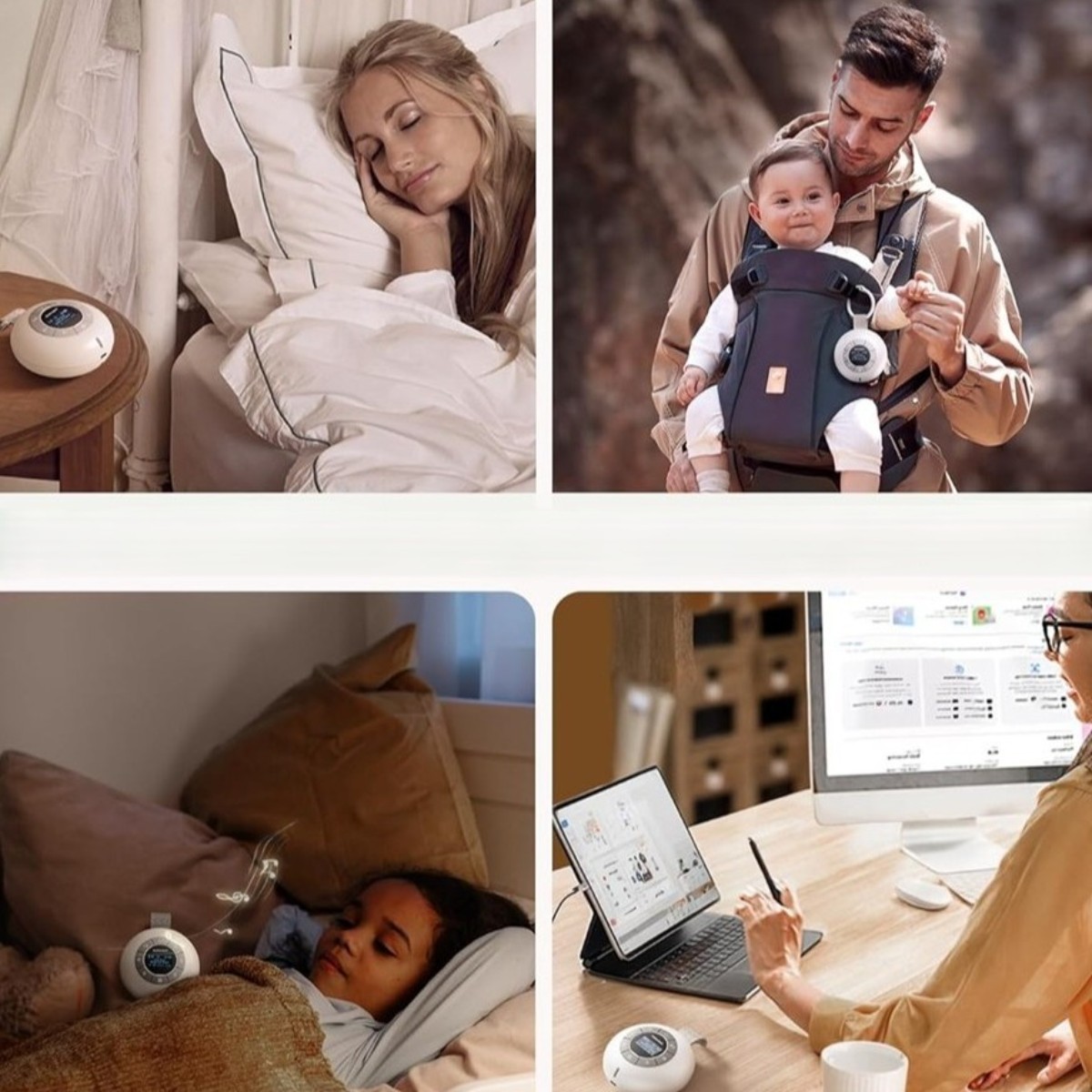 Glocusent Portable Sound Machine na cestách