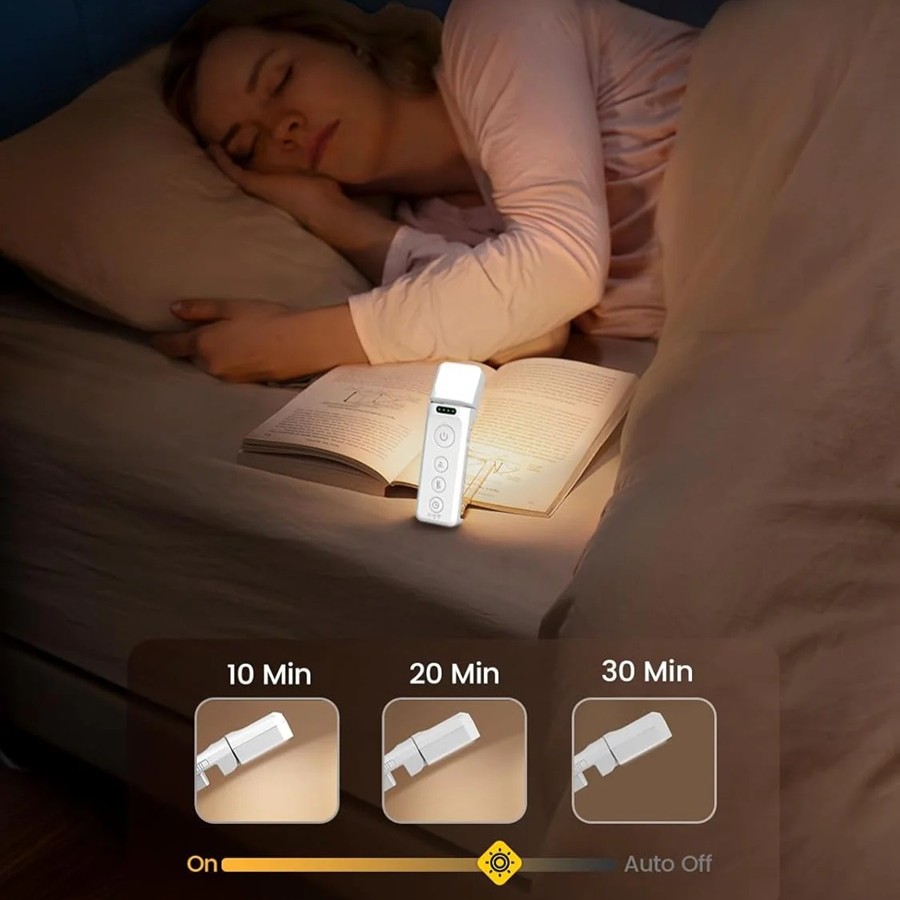 Glocusent Book Light – lehká cestovní čtecí lampička