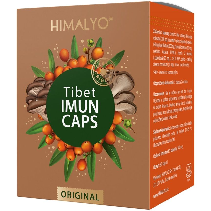Užívání Tibet Imun kapslí
