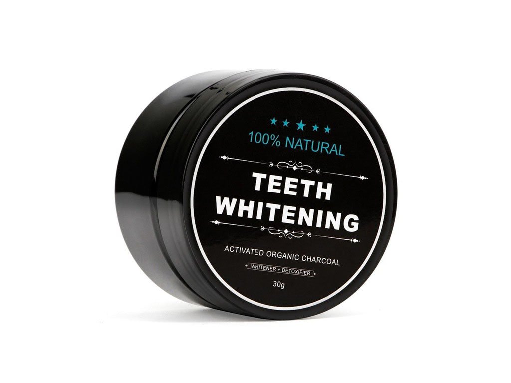 Bělící zubní pudr Charcoal 30g Teeth whitening s aktivním uhlím