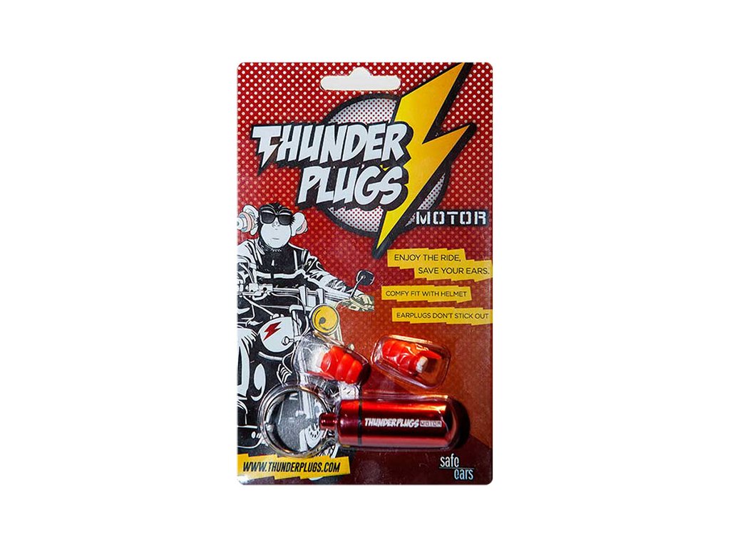 Thunderplugs Motorpack Špunty do uší na moto Earplugs