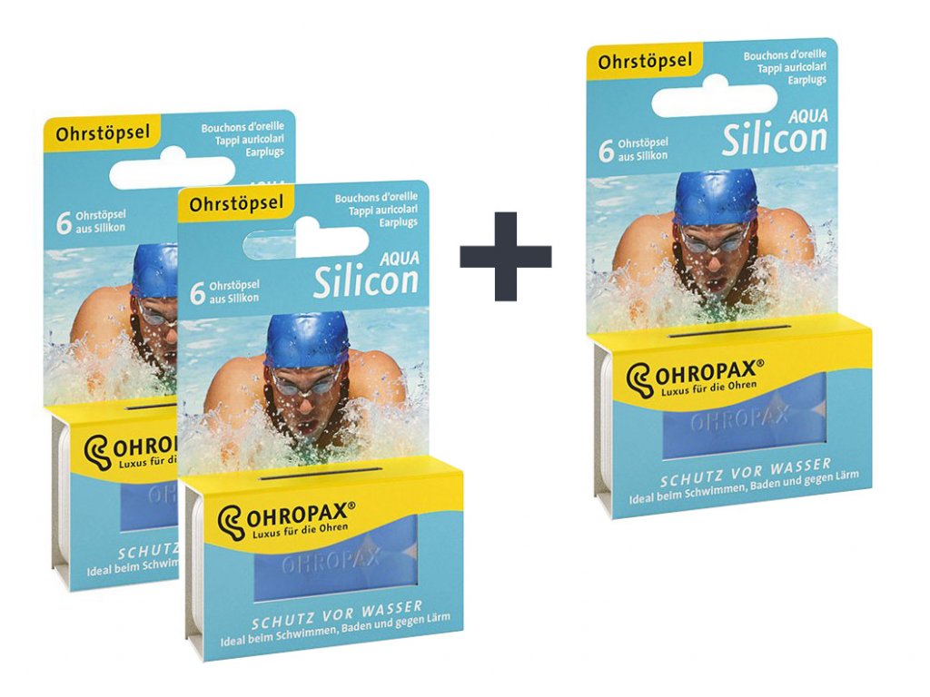 Ohropax Silicon Aqua Akce