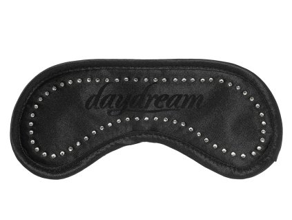 Daydream Maska na oči na spaní Swarowski černá s chladícím packem