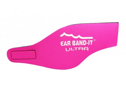 Ear Band-It® Ultra Růžová  Čelenka na plavání