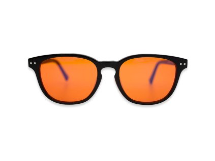 Lunesto oranžové brýle proti modrému světlu černé