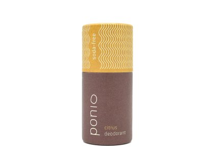 Ponio Citrus přírodní deodorant, sodafree 60g