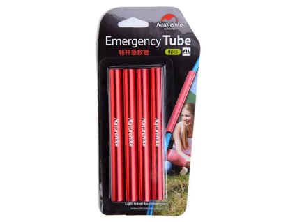 Naturehike Nouzové trubky pro opravu stanové tyče 4 kusy