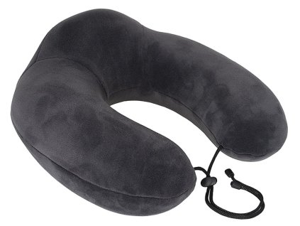 Daydream cestovní polštář z paměťové pěny Memory foam Basic Plus Šedý