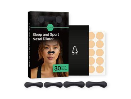 Sleep sport nasal dilator