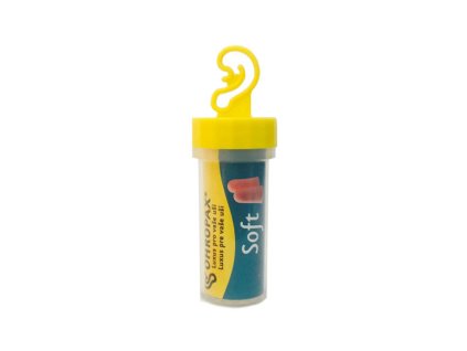 Ohropax Soft 1 pár Špunty do uší v plastovém obalu Earplugs cz