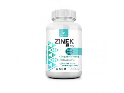 allnature zinek 25 mg 60 tbl
